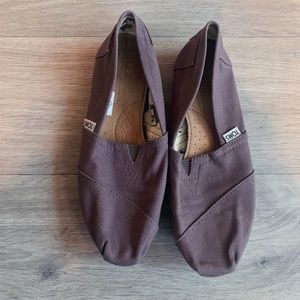 Ash grey Toms shoes